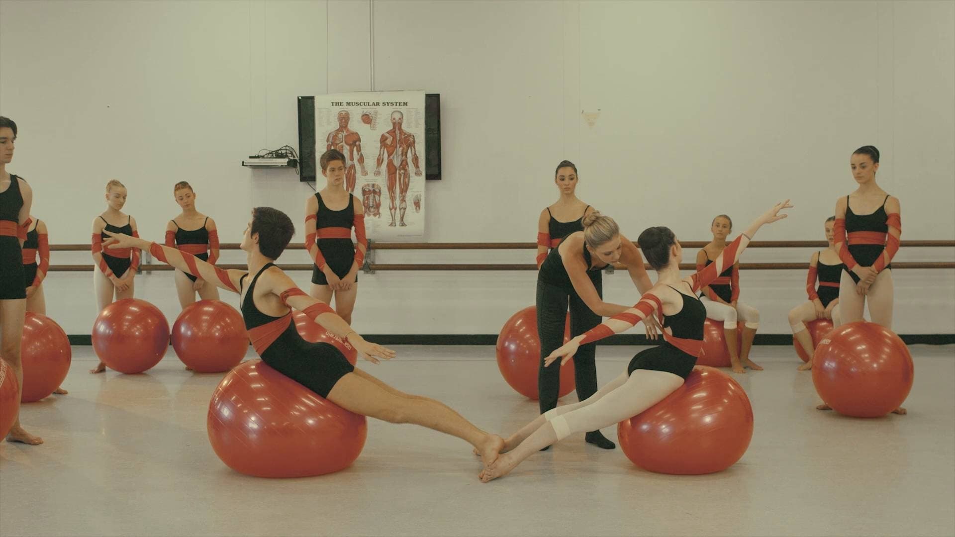 肌⾁参与与流动性练习